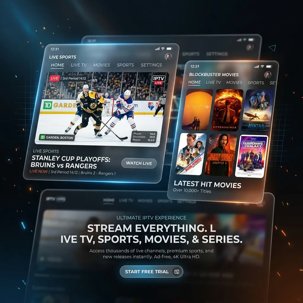 IPTV Canada Free Trial - Stream Live Sports and Movies in 4K