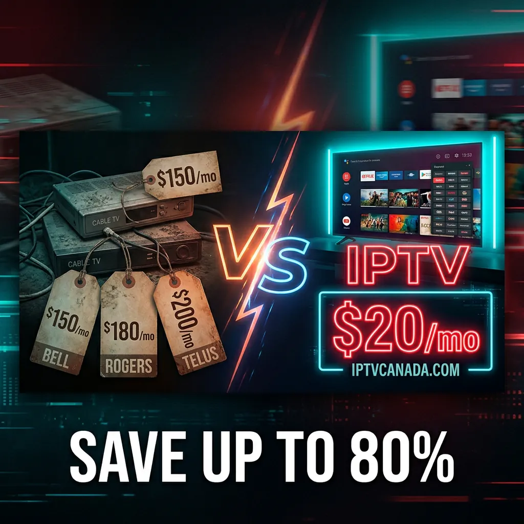 Premium fast fiber optic IPTV streaming networks